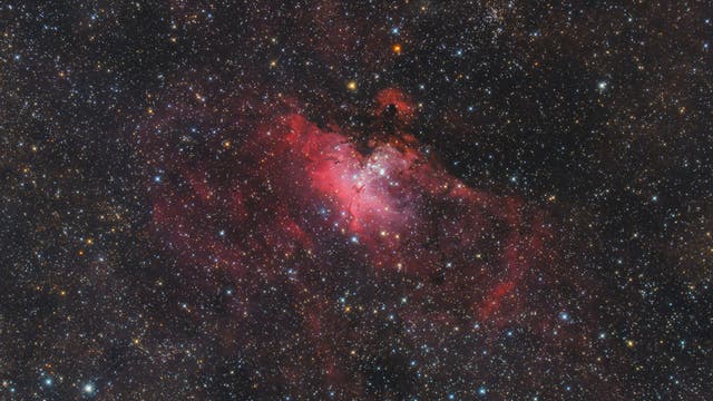Adlernebel Messier 16 (Ausschnitt)