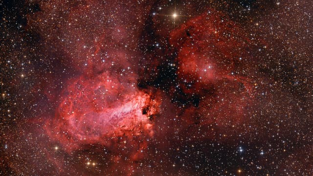 Der Omeganebel Messier 17