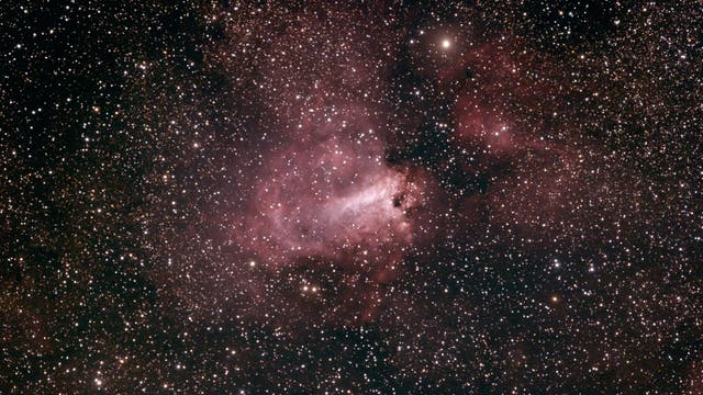 Messier 17 Schwanen- oder Omeganebel