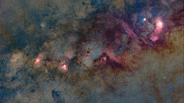 Messier 24 und Nachbarn