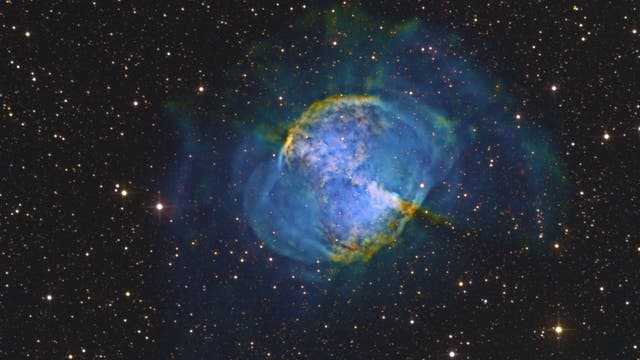 Messier 27 Hantelnebel (Schmalband)