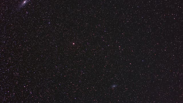 Andromeda- und Dreiecksgalaxie
