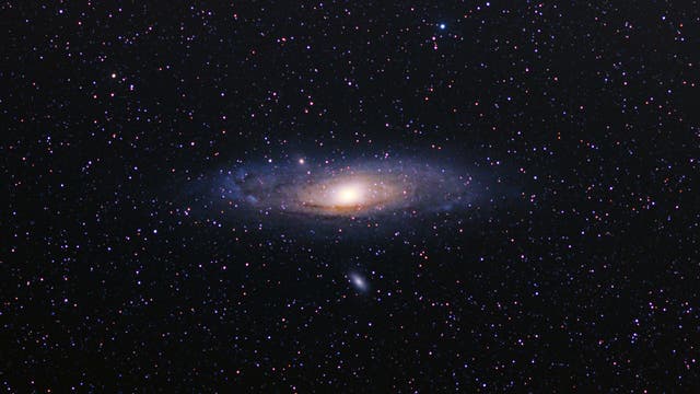 Andromeda-Galaxie - Low Budget