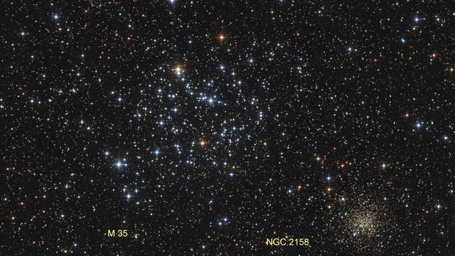 M 35 und NGC 2158 (Objekte)