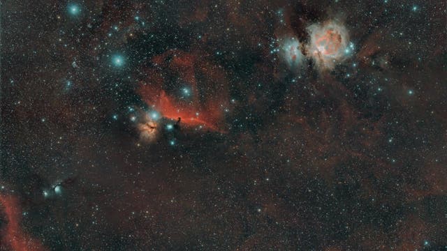 Region um Messier 42