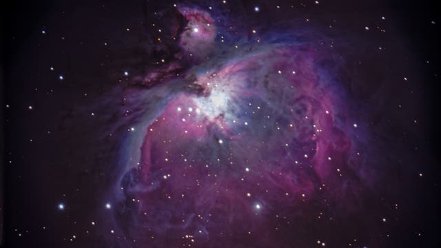 Messier 42 Orionnebel unter Stadtbedingungen