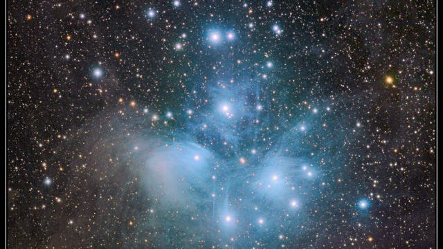 Die Plejaden (Messier 45)