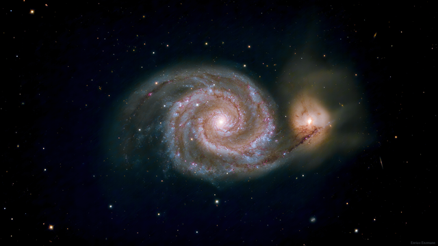  Whirlpool-Galaxie M51 vom 5. Juni 2024