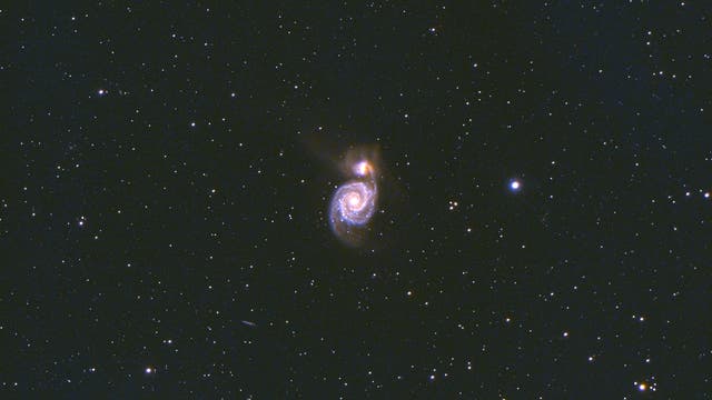Messier 51 in der Übersicht (1)