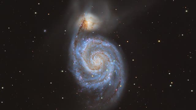 M 51 - Whirlpool-Galaxie