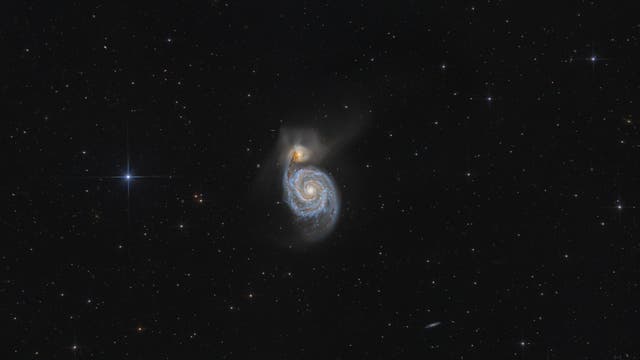 M51 / Whirlpool-Galaxie