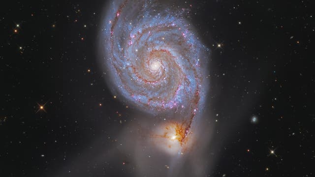 Messier 51, die Whirlpool-Galaxie