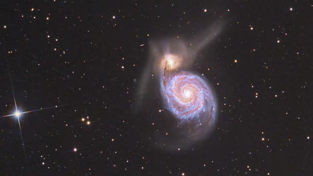 Messier 51 Whirlpoolgalaxie