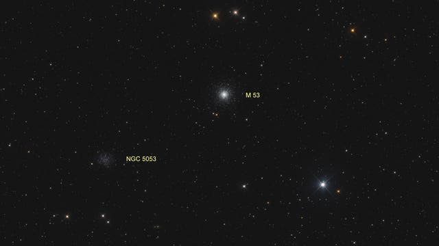 M 53 und NGC 5053 (Objekte)