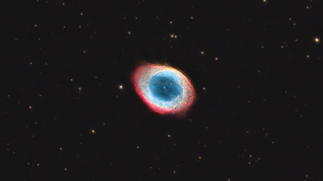 Nahaufnahme vom Ringnebel - M57
