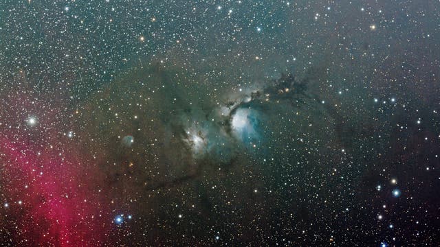 Messier 78 mit Teil von Barnards's Loop