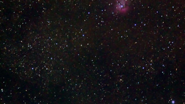 Übersichtsbild Messier 8, Messier 20 und Messier 21