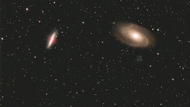 Galaxien M 81 / M 82 in Ursa Maior