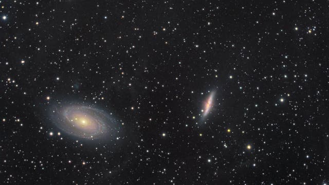 Galaktischer Cirrus um M 81 und M 82