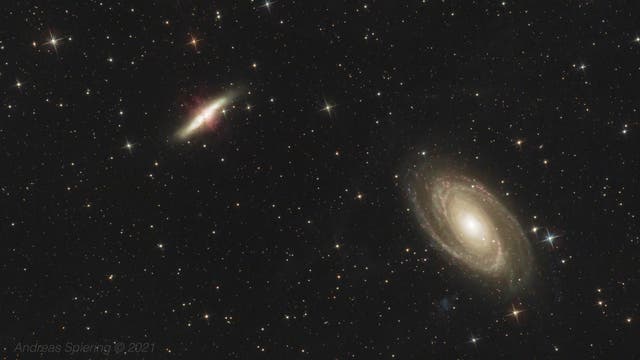 Messier 81 und Messier 82