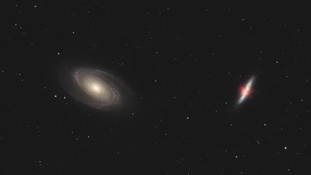 Bodes Galaxie + Zigarren-Galaxie