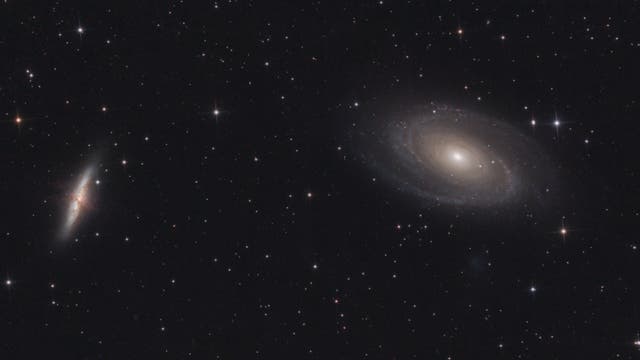 Galaxien M81 M82 HolmbergIX