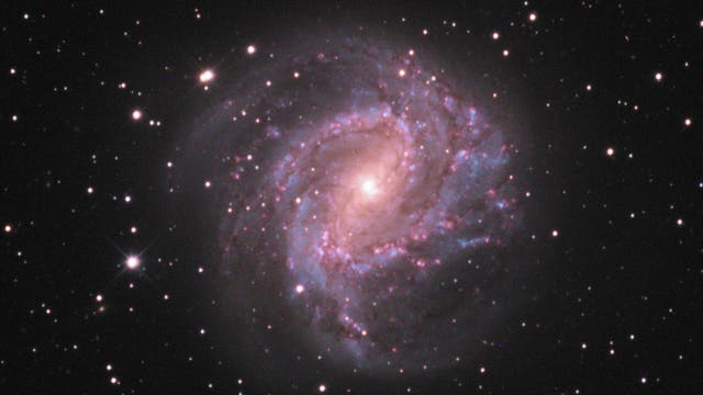 Feuerrad-Galaxie am Südsternhimmel