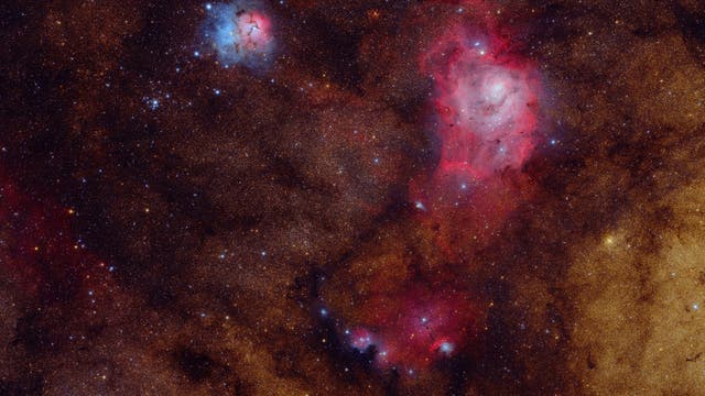 M8, M20, M21 und NGC 6544