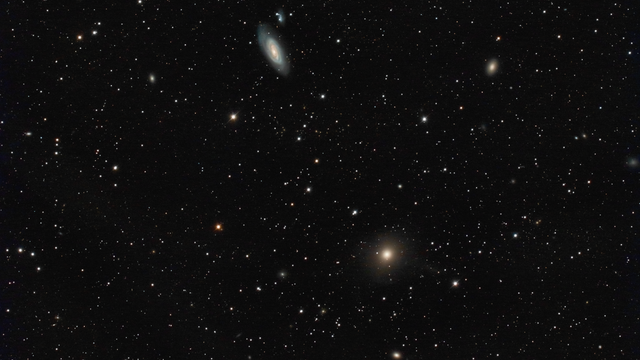 Messier Messier 89 und Messier 90 im Sternbild Jungfrau