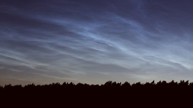 Leuchtende Nachtwolken vom 16. Juni 2009