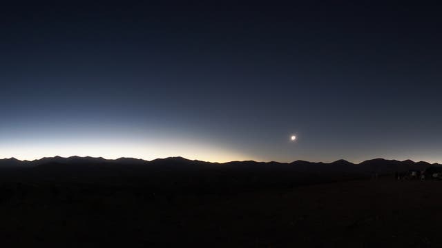 Totale Sonnenfinsternis vom 2. Juli 2019 - Panorama