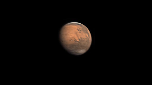 Kleiner Mars am 23. Februar 2023