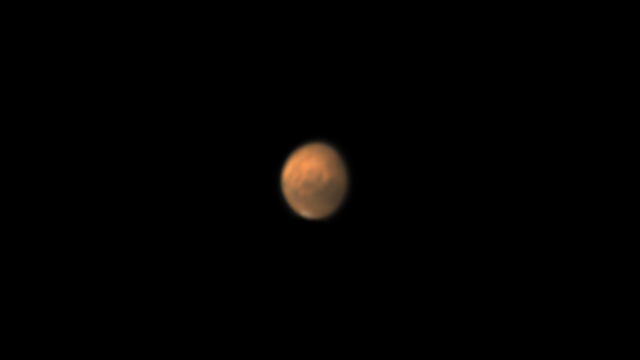 Erster winziger Mars mit nur gut fünf Bogenminuten