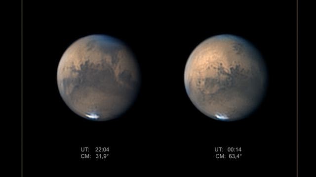 Mars am 15./16. September 2020