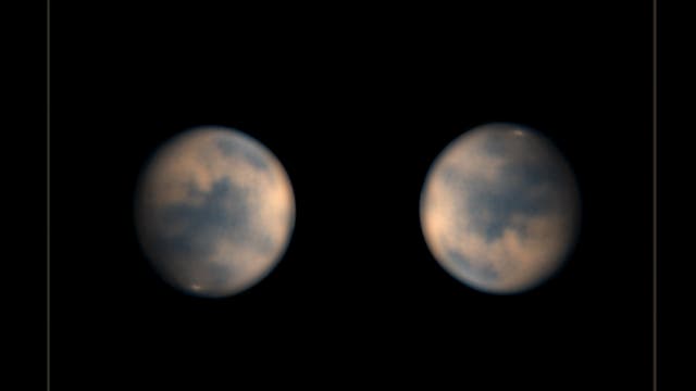 Staubiger Mars am 23. November 2020