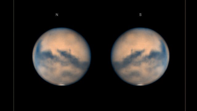 Mars am 4. Oktober 2020
