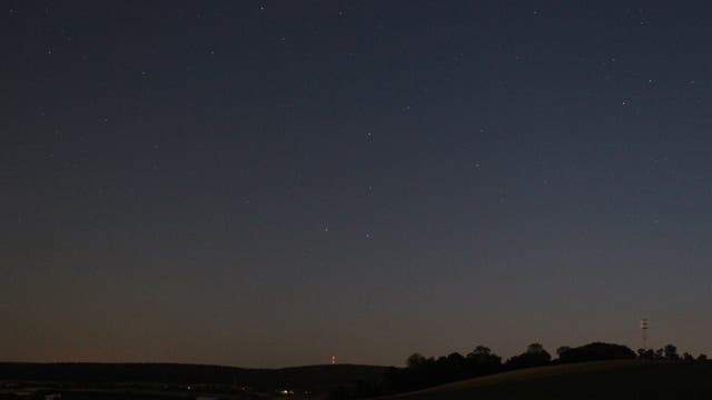 Mars nähert sich Regulus