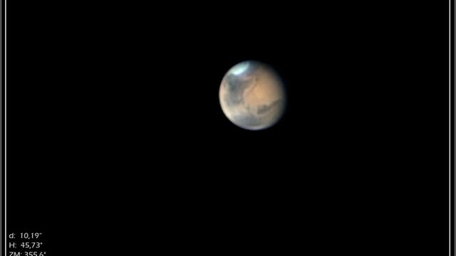 Mars am 15.01.2012