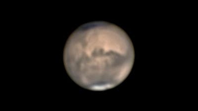 Mars als IR-RGB