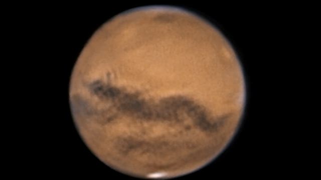 Mars am 11. Oktober 2020