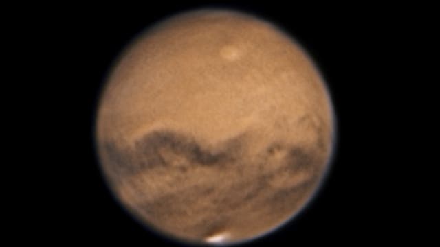 Mars am 13. Oktober 2020