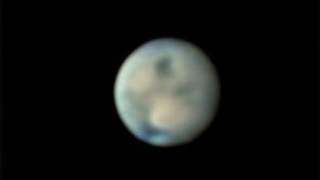 Mars als IR-RGB am 3. Juli 2018