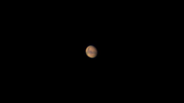 Kleiner Mars am Morgen des 18. Juli 2024