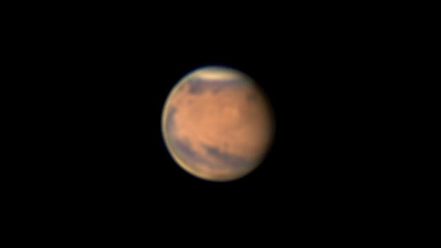 Mars am 13. Dezember 2024