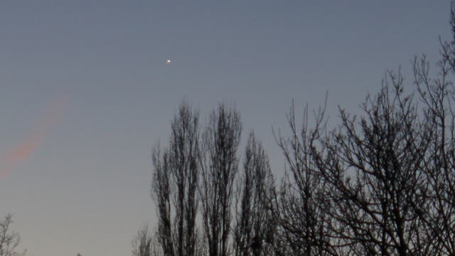 Merkur in der Morgendämmerung
