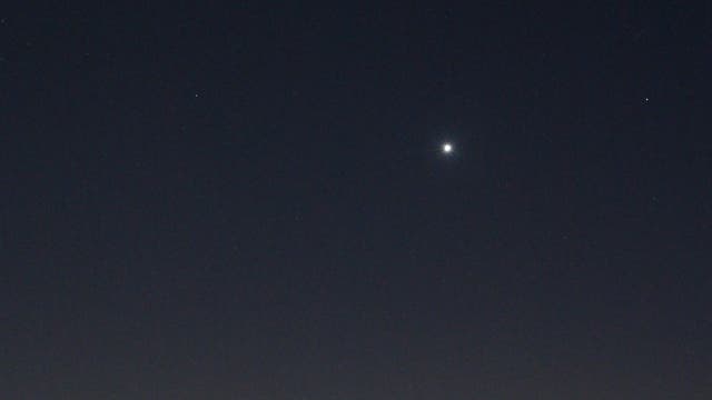 Merkur und Venus am Abendhimmel