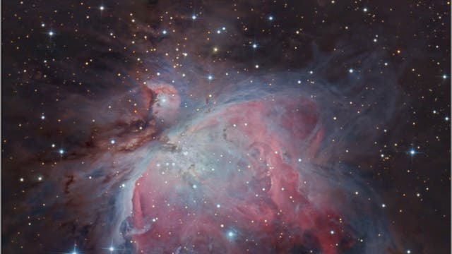 Messier 42 und 43 - (Orionnebel) inkl. Running Man