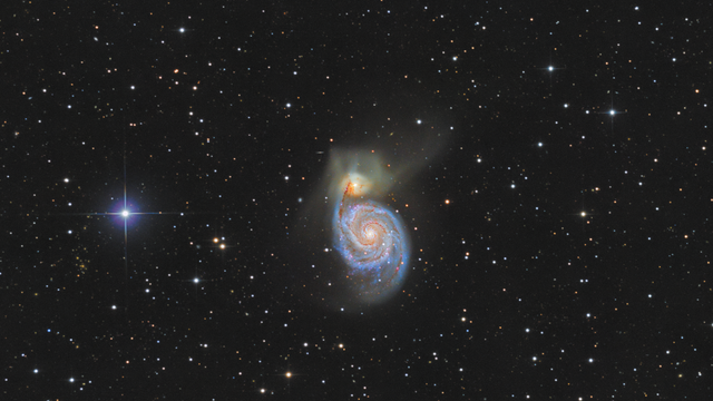 Messier 51 (Whirlpool-Galaxie)
