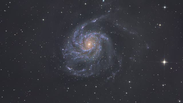 Feuerradgalaxie Messier 101