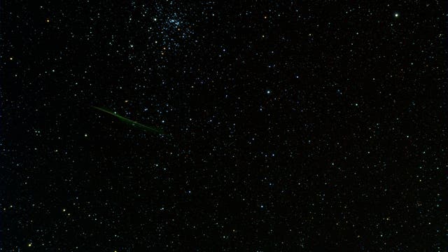 Meteor bei NCG 869